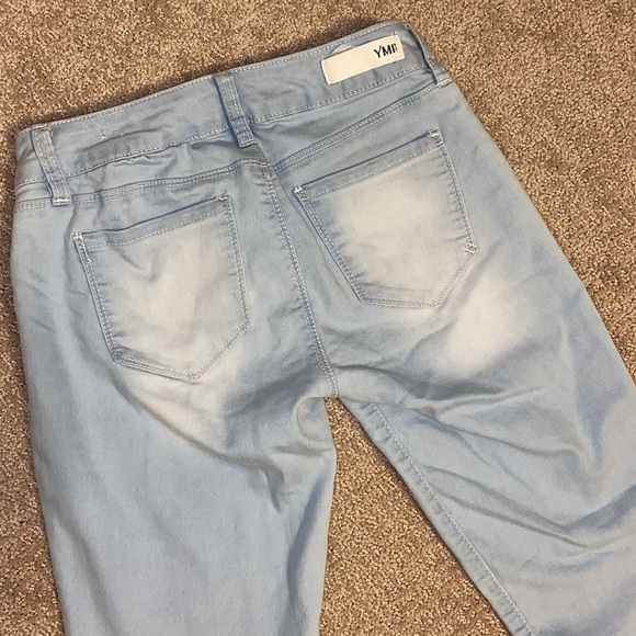 NWOT Light Wash Skinny Anklet Jeggings - Picture 5 of 6